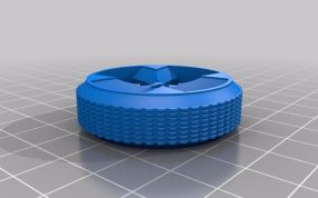 打印机进料轮主视图