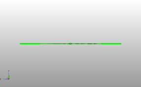  枫叶书签侧视图