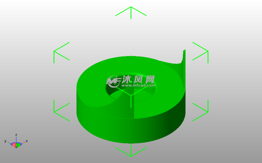 浮雕烛台架子斜视图