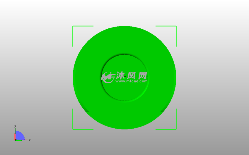 浮雕烛台架子俯视图