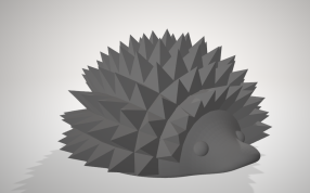 爱说话的刺猬模型