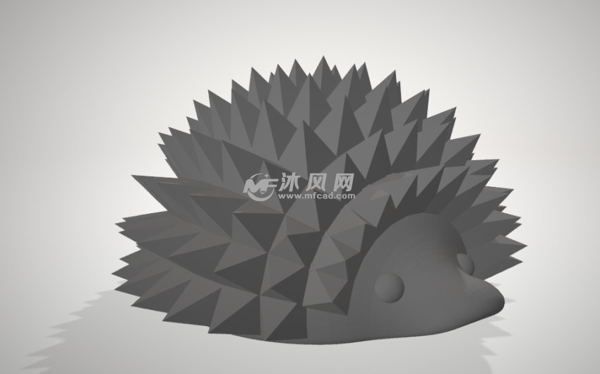 爱说话的刺猬模型