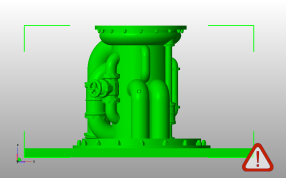 核电厂管道主视图