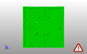 核电厂管道俯视图