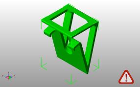 手机支架斜视图
