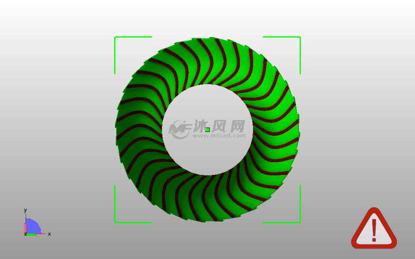 涡轮点火器俯视图