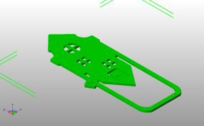 小房子书签斜视图