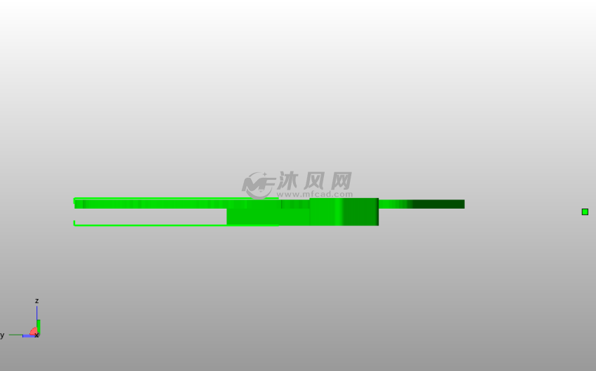 鞋子书签主视图