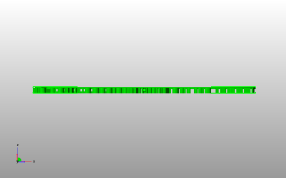 鞋子书签侧视图