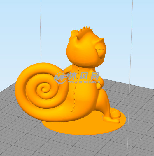 变色龙背部结构