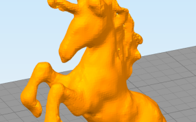 独角兽头部结构放大图