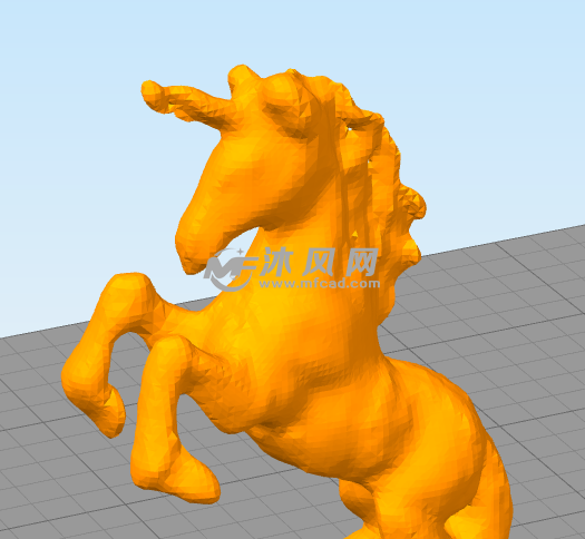 独角兽头部结构放大图