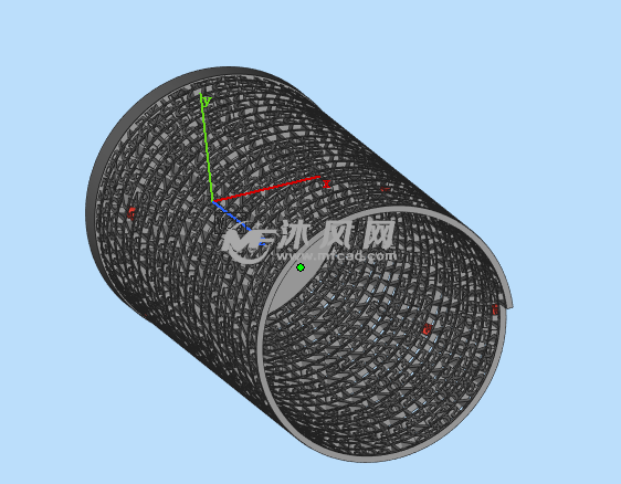 数字笔筒设计图