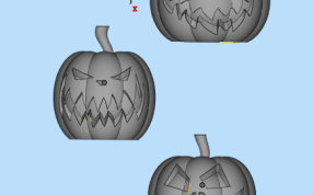 三维南瓜设计图