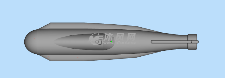 三维潜水艇模型