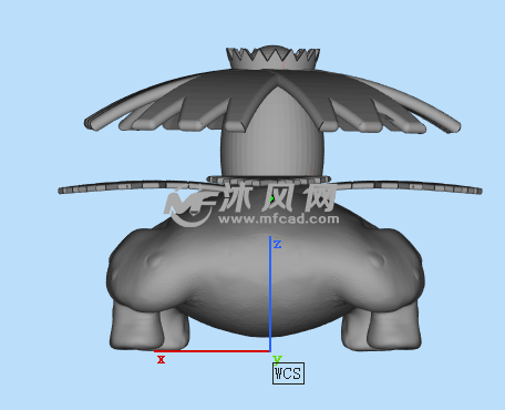 三维妙蛙花参考图