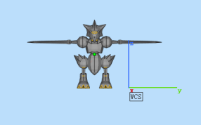 飞天螳螂玩具模型