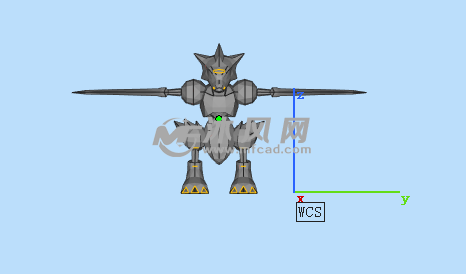 飞天螳螂玩具模型