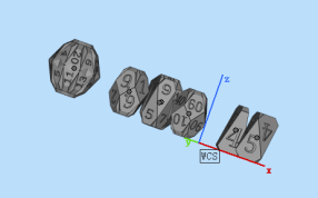 三维骰子参考图