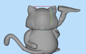 猫仙人三维模型