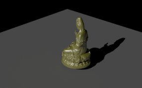 侧面渲染效果图