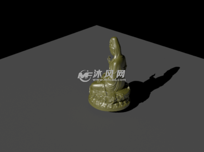 侧面渲染效果图