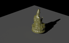 背部渲染效果图