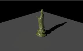 观音侧面渲染图