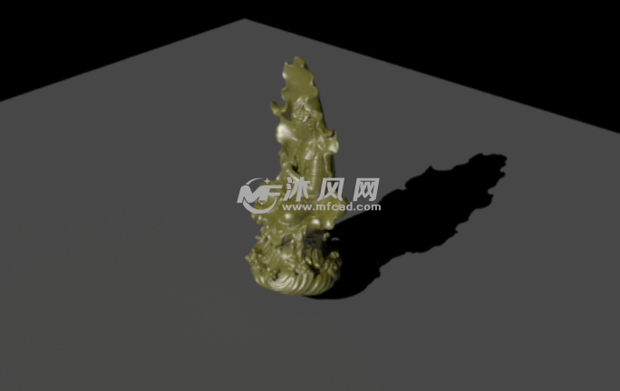 侧面渲染效果图