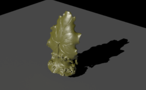 背面渲染效果图