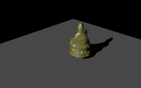 背面渲染效果图