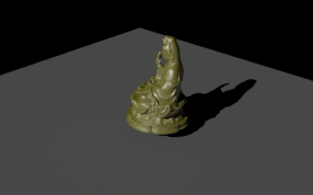 侧面渲染效果图