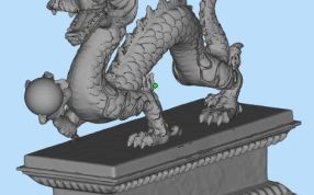 中国龙三维模型