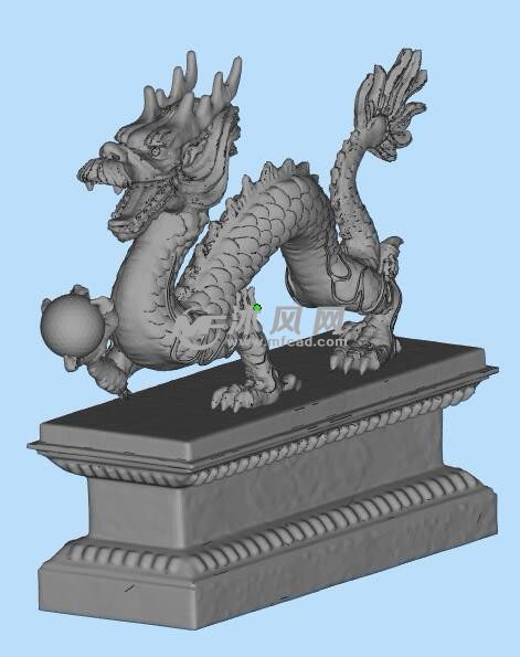 中国龙三维模型