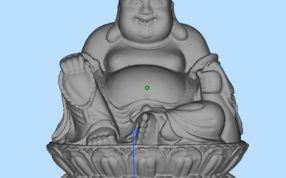 弥勒佛三维设计