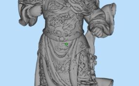 关二爷三维模型