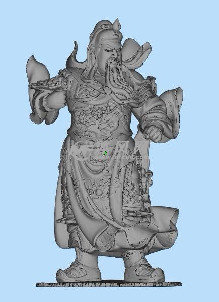 关二爷三维模型