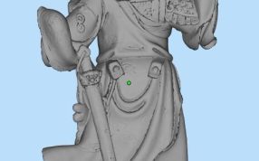 3D打印关羽模型