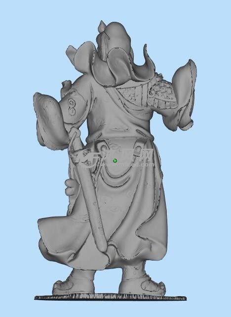 3D打印关羽模型