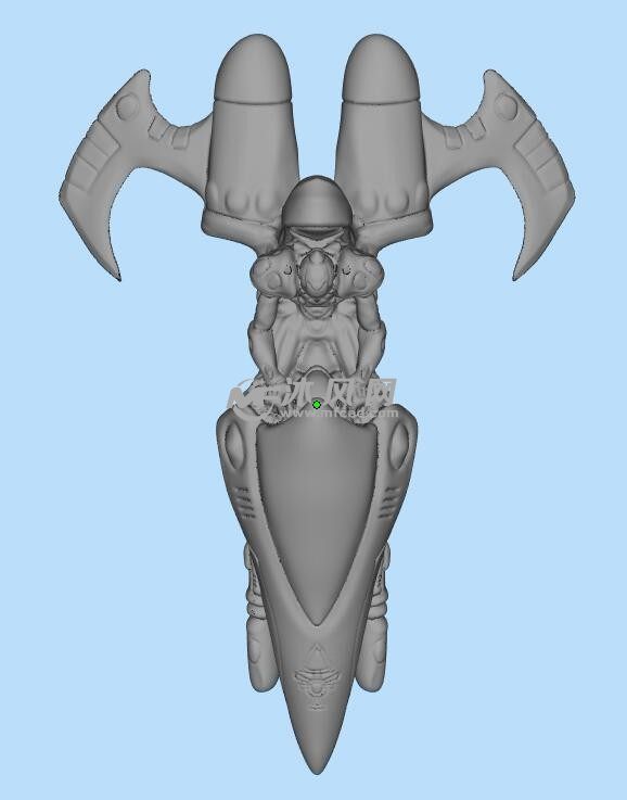 单人飞船三维模型