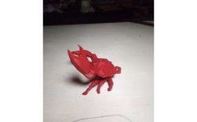 低三角面螃蟹实物图