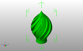 圣诞节灯罩斜视图