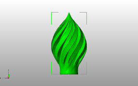 圣诞节灯罩主视图