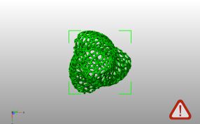 泰森多边形旋转花瓶底视图