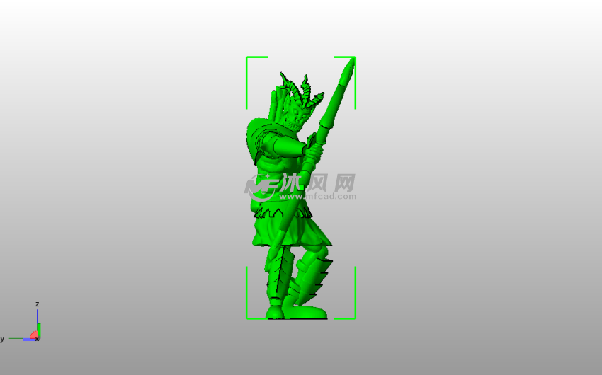 幽港迷城怪物侧视图