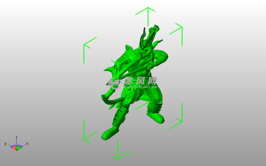 幽港迷城怪物斜视图