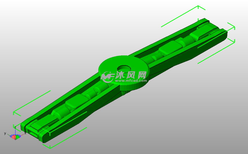 有轨列车主支撑盘