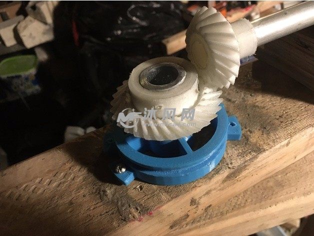 圆锥齿轮结构实物图