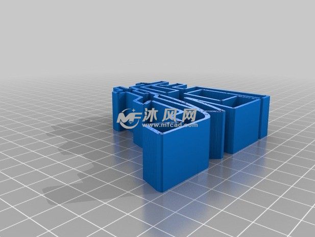  掂字-手机支架stl模型