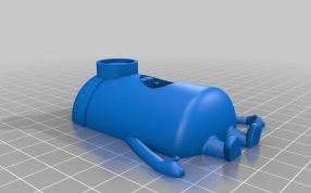 小黄人stl模型面部